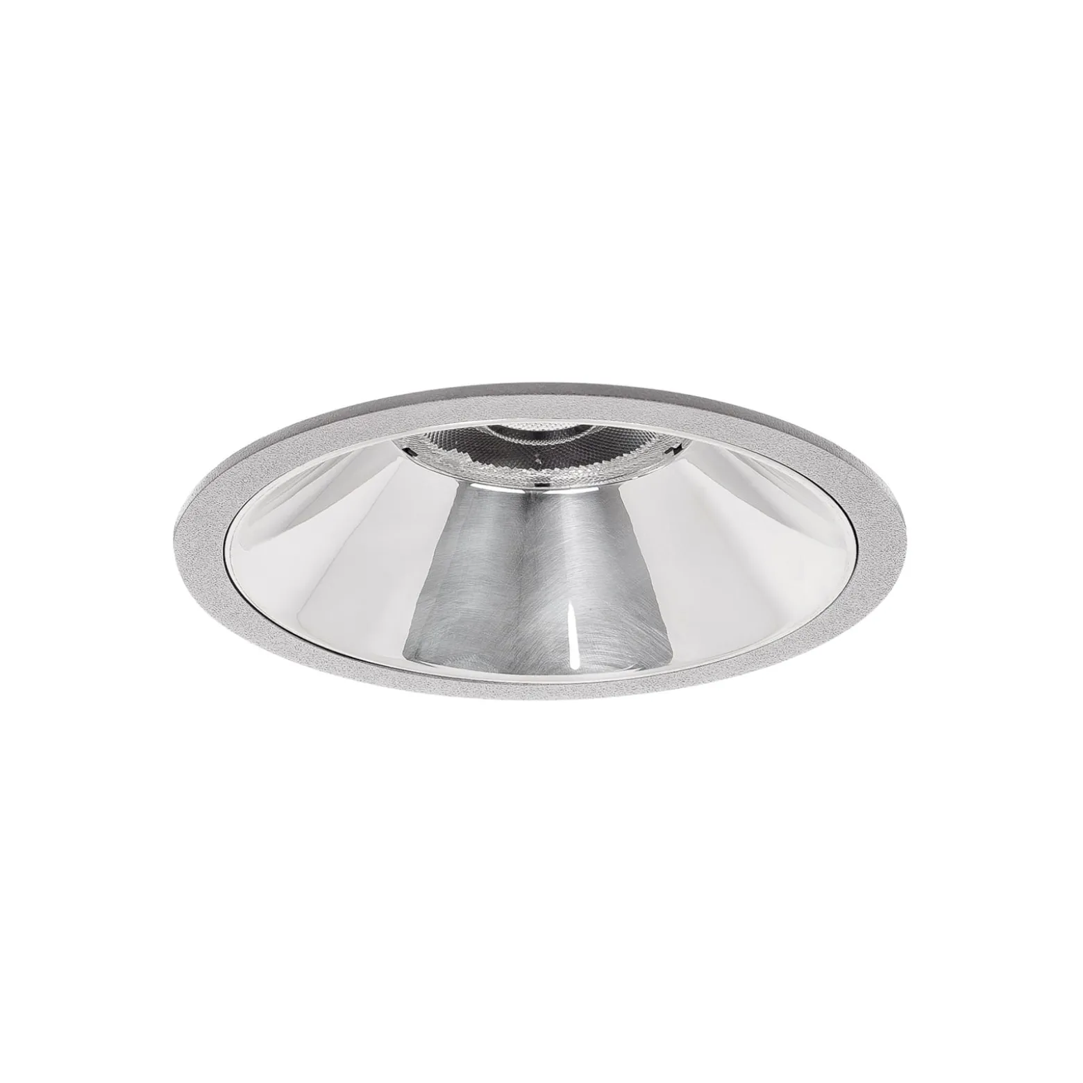 BRUMBERG Apollo Midi, glatt, rund, DALI, 3.000 K, silber