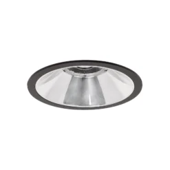 BRUMBERG Apollo Midi Reflektor glatt, rund, 3.000 K, schwarz