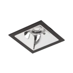 BRUMBERG Apollo Mini Reflektor glatt, eckig, 3500 K, schwarz