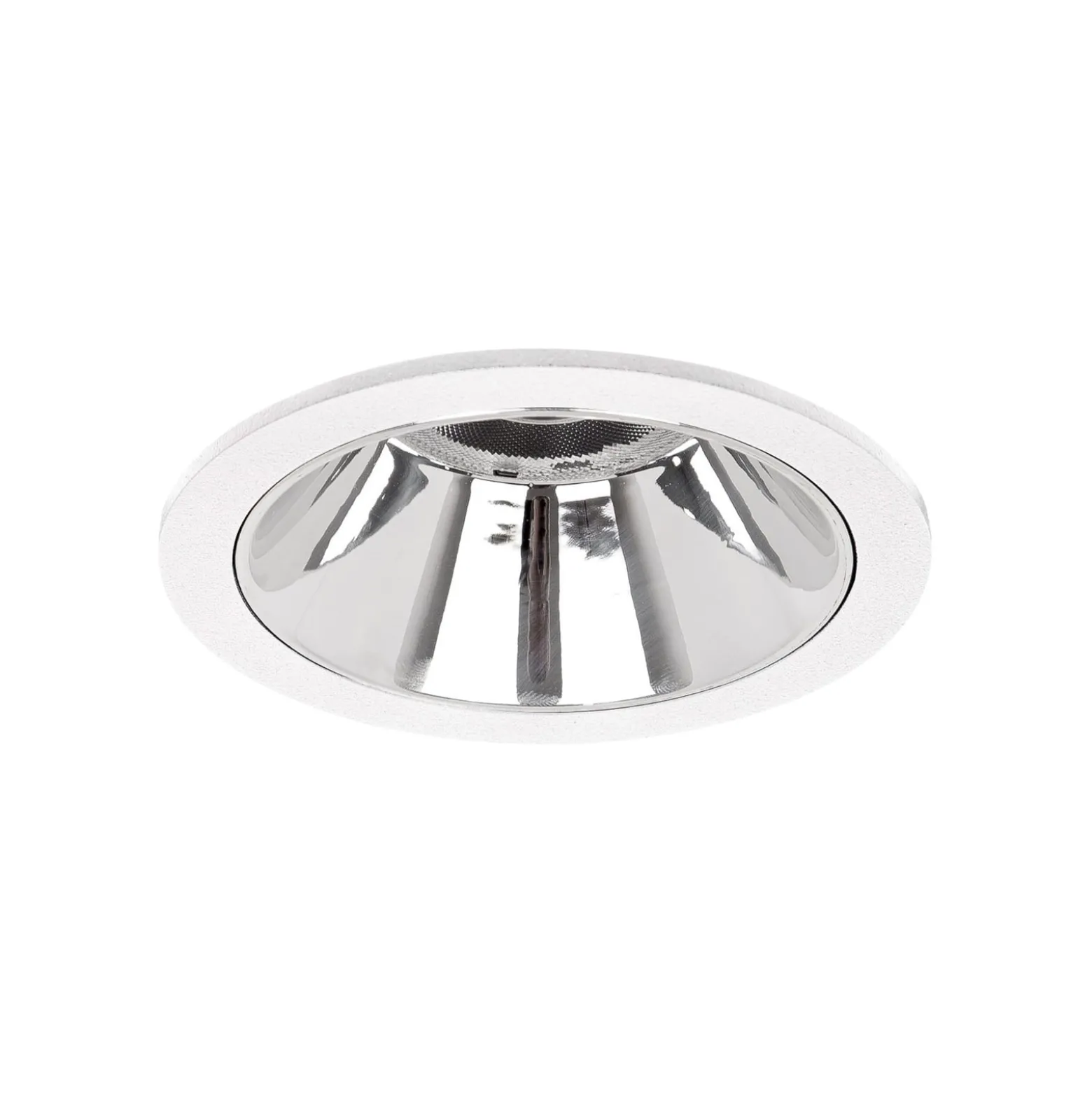 BRUMBERG Apollo Mini, Reflektor glatt, rund, 3.500 K, weiß