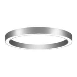 BRUMBERG Biro Circle Ring Ø 60cm, 40 W, on/off, silber, 830