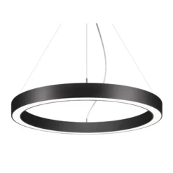 BRUMBERG Biro Circle Ring10 direkt DALI Ø 45cm schwarz 3000K