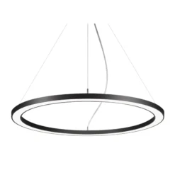 BRUMBERG Biro Circle Ring3,5 direkt Ø75cm on/off schwarz 830