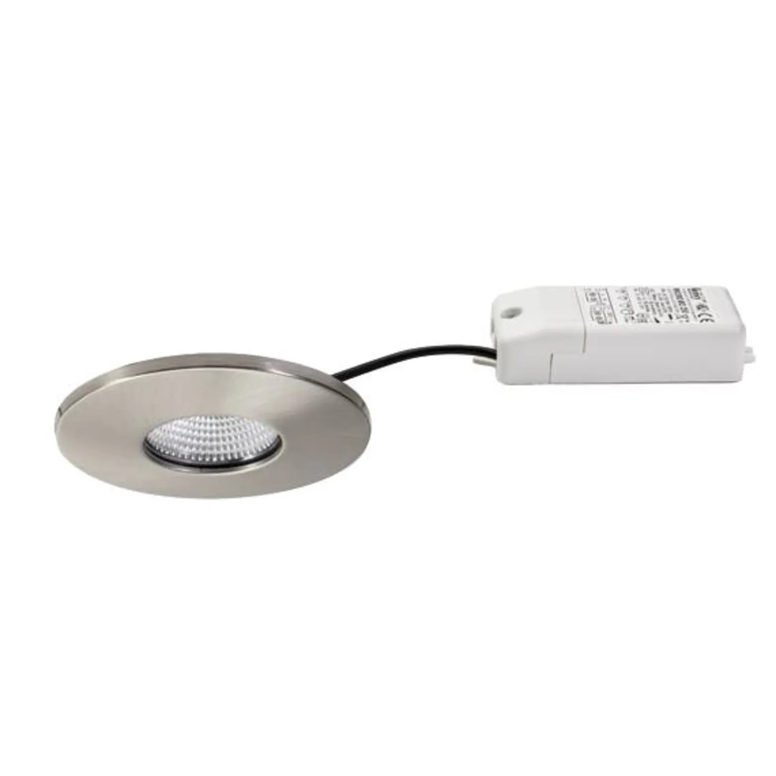 BRUMBERG Chooose LED-Einbaudownlight, rund, nickel