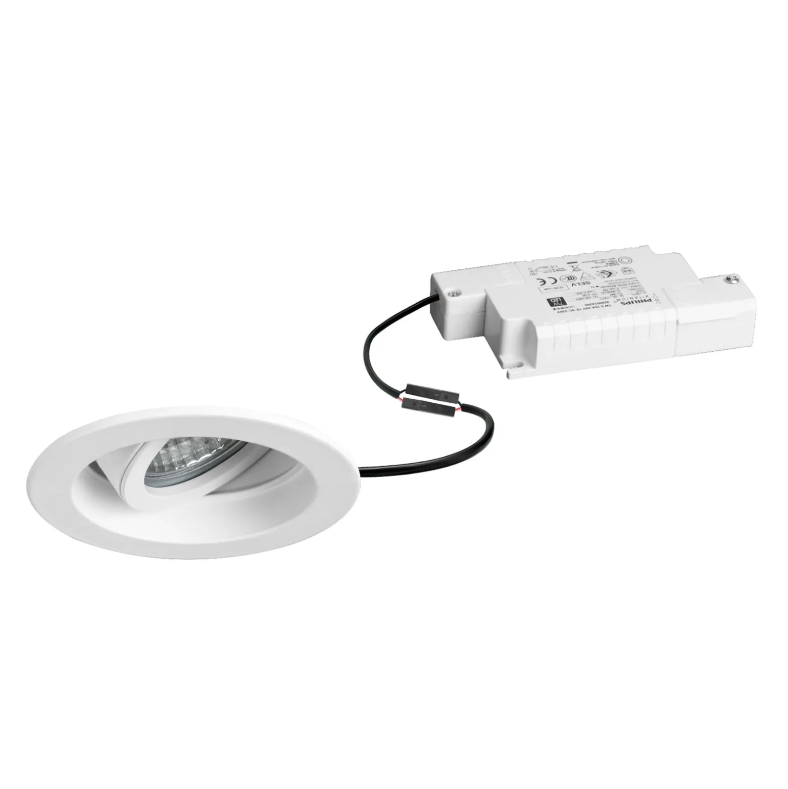 BRUMBERG Tirrel deep LED-Einbauspot RC, 830, rund, weiß