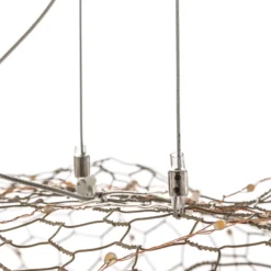 By Rydéns Hayden LED-Hängeleuchte, gold, 115 cm