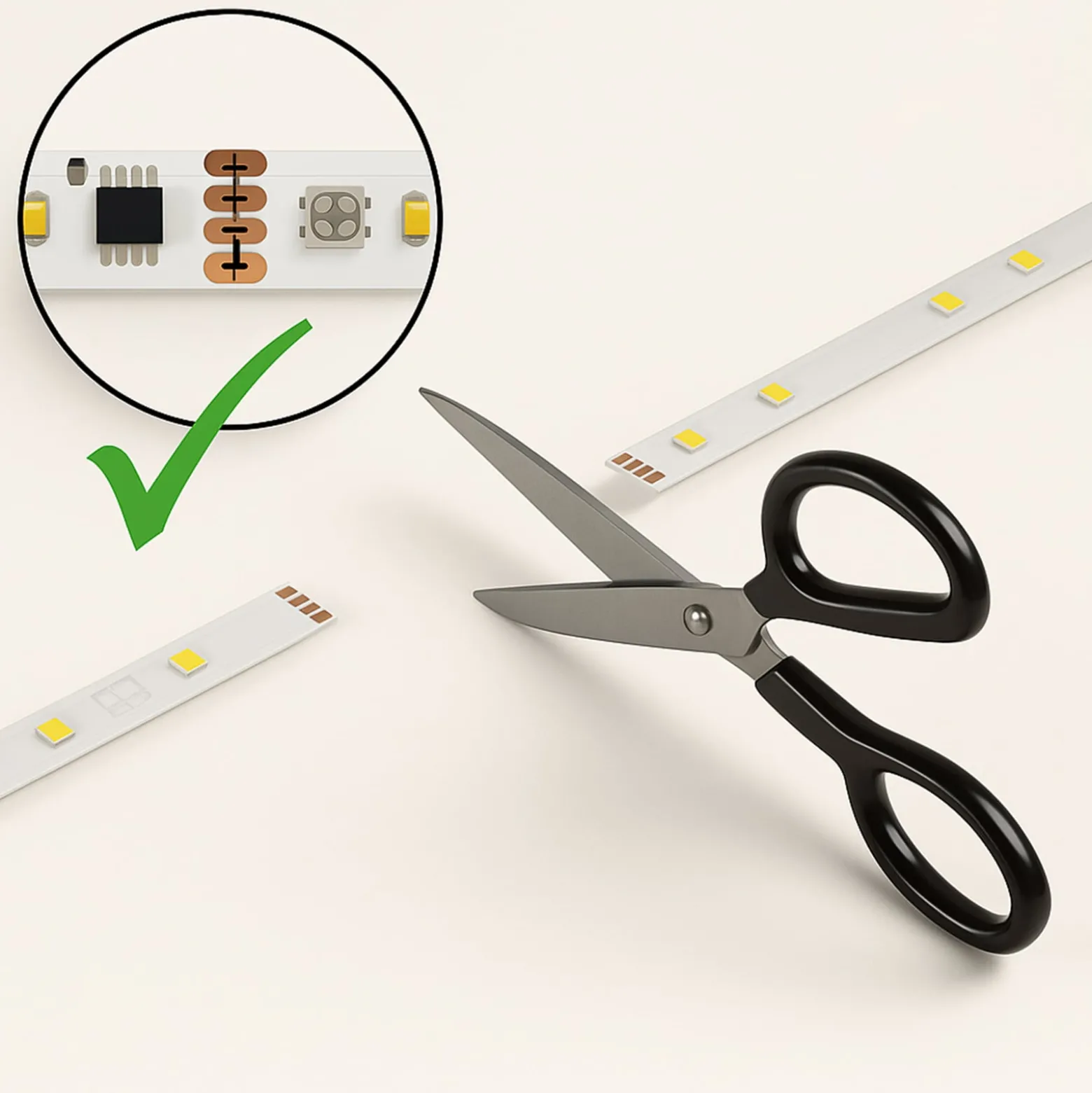 Calex Smart LED-Streifen, Länge 20 m, RGB, CCT Fernbedienung