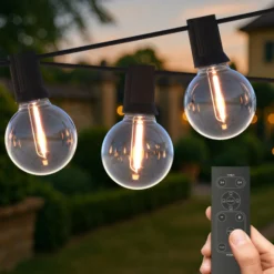Calex Solar-LED-Lichterkette Vista, Länge 10 Meter, IP44