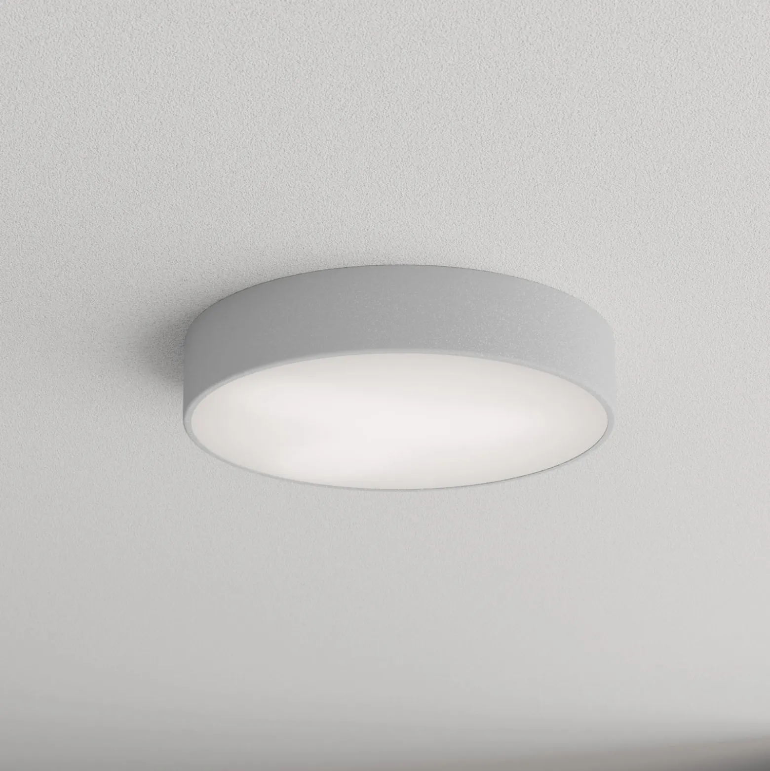 Deckenlampe Cleo 400, Ø 40 cm grau