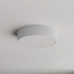 Deckenlampe Cleo 300, grau, Sensor, IP20, Ø 30 cm, Metall