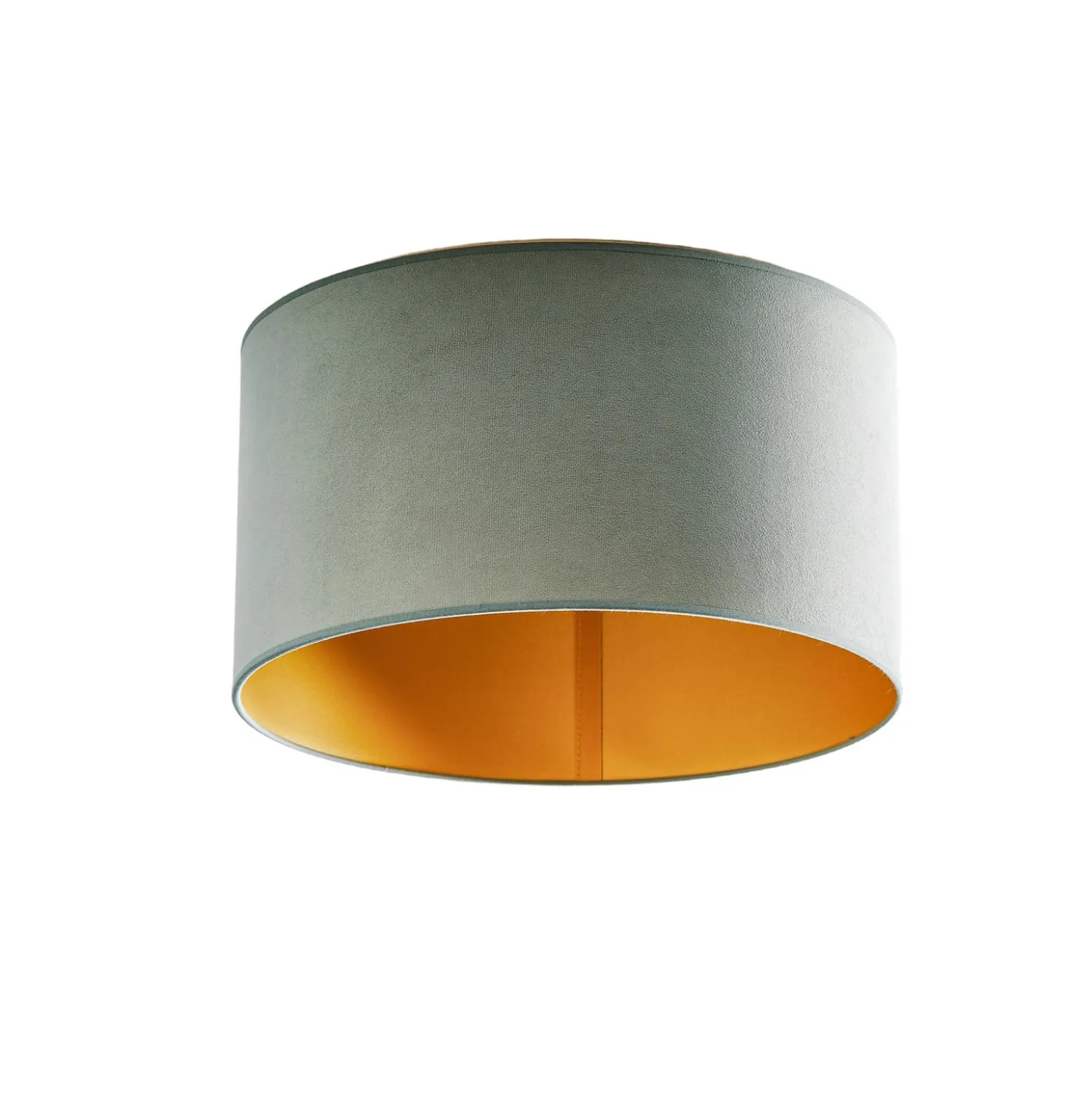 Deckenlampe Golden Roller Ø 40cm mintgrün/gold
