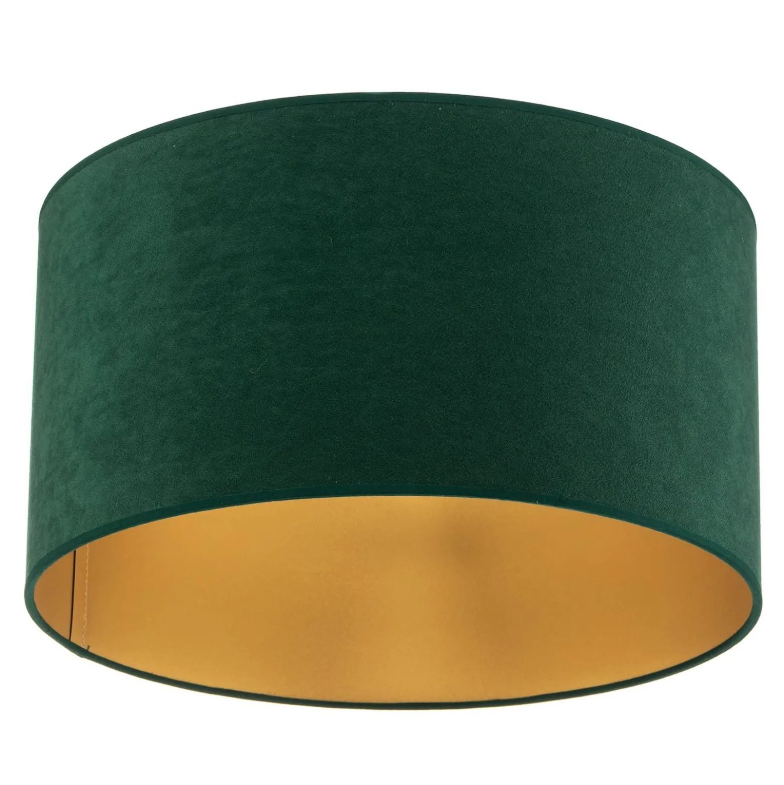 Deckenlampe Golden Roller Ø 40cm dunkelgrün/gold