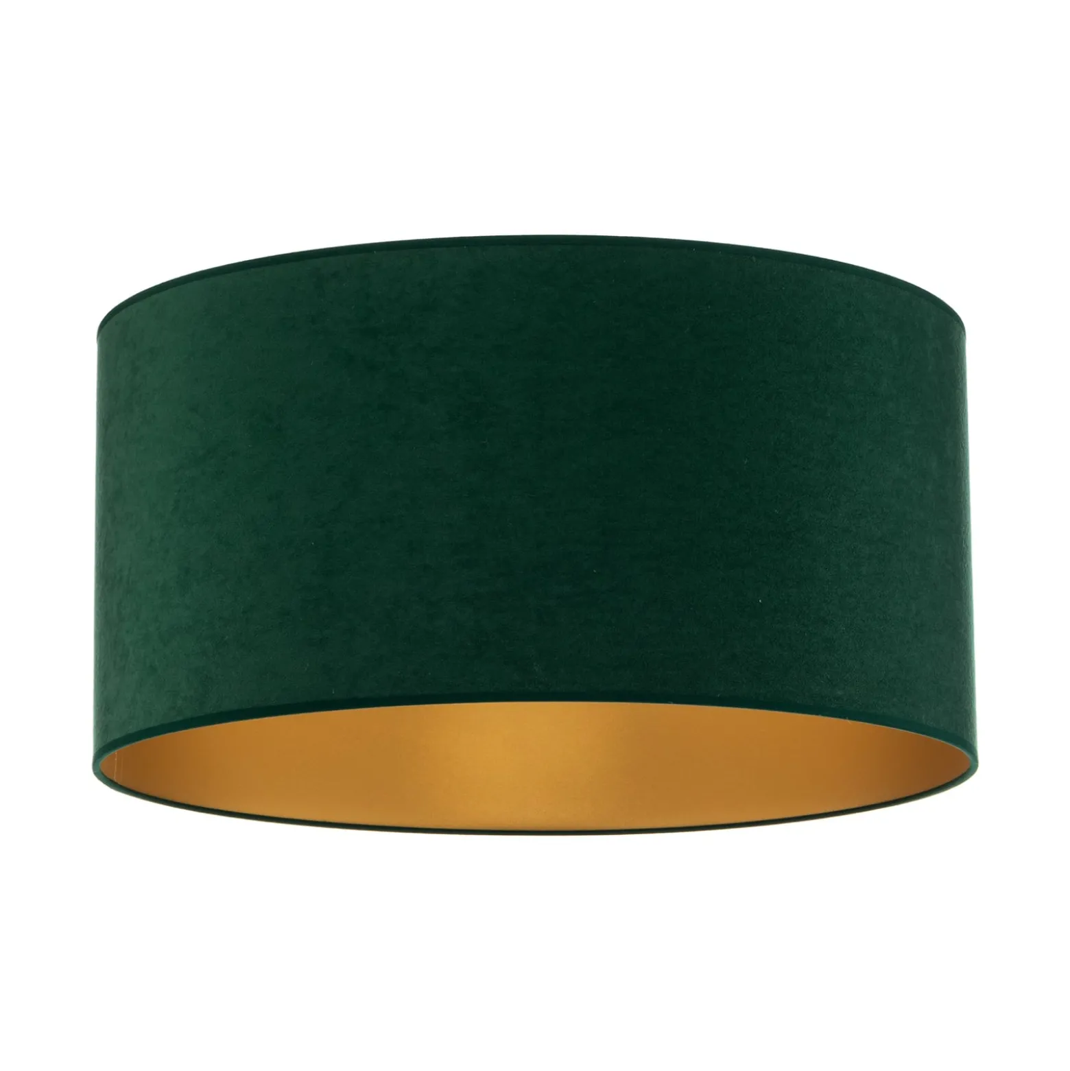 Deckenlampe Golden Roller Ø 60cm dunkelgrün/gold
