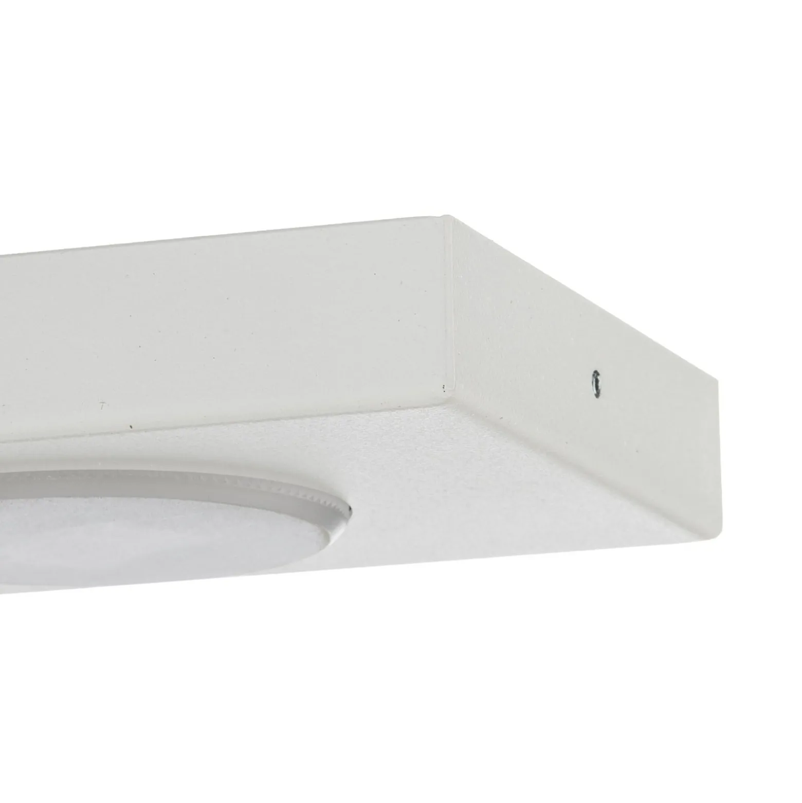 Deckenlampe Hero, weiß, 55 x 12 cm, 3-fl., Metall, GX53