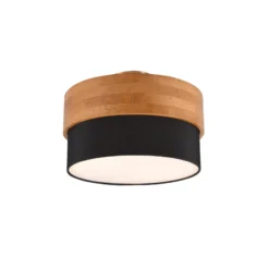 Deckenlampe Seasons, holz/schwarz Ø 30 cm