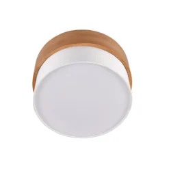 Deckenlampe Seasons, holz/weiß Ø 30 cm