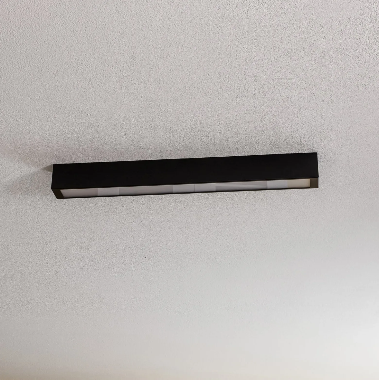 Deckenlampe Straight schwarz 62 cm