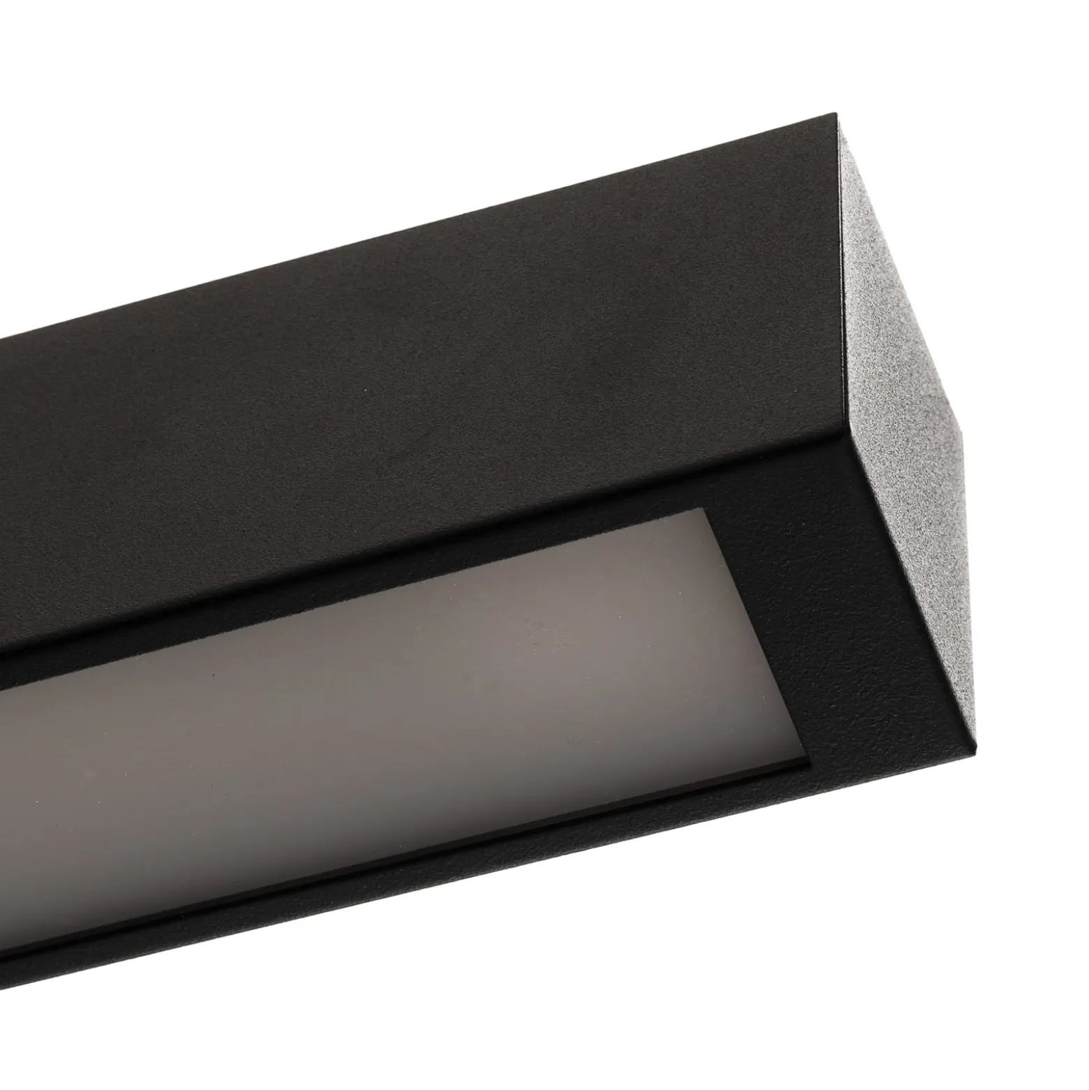 Deckenlampe Straight schwarz 62 cm