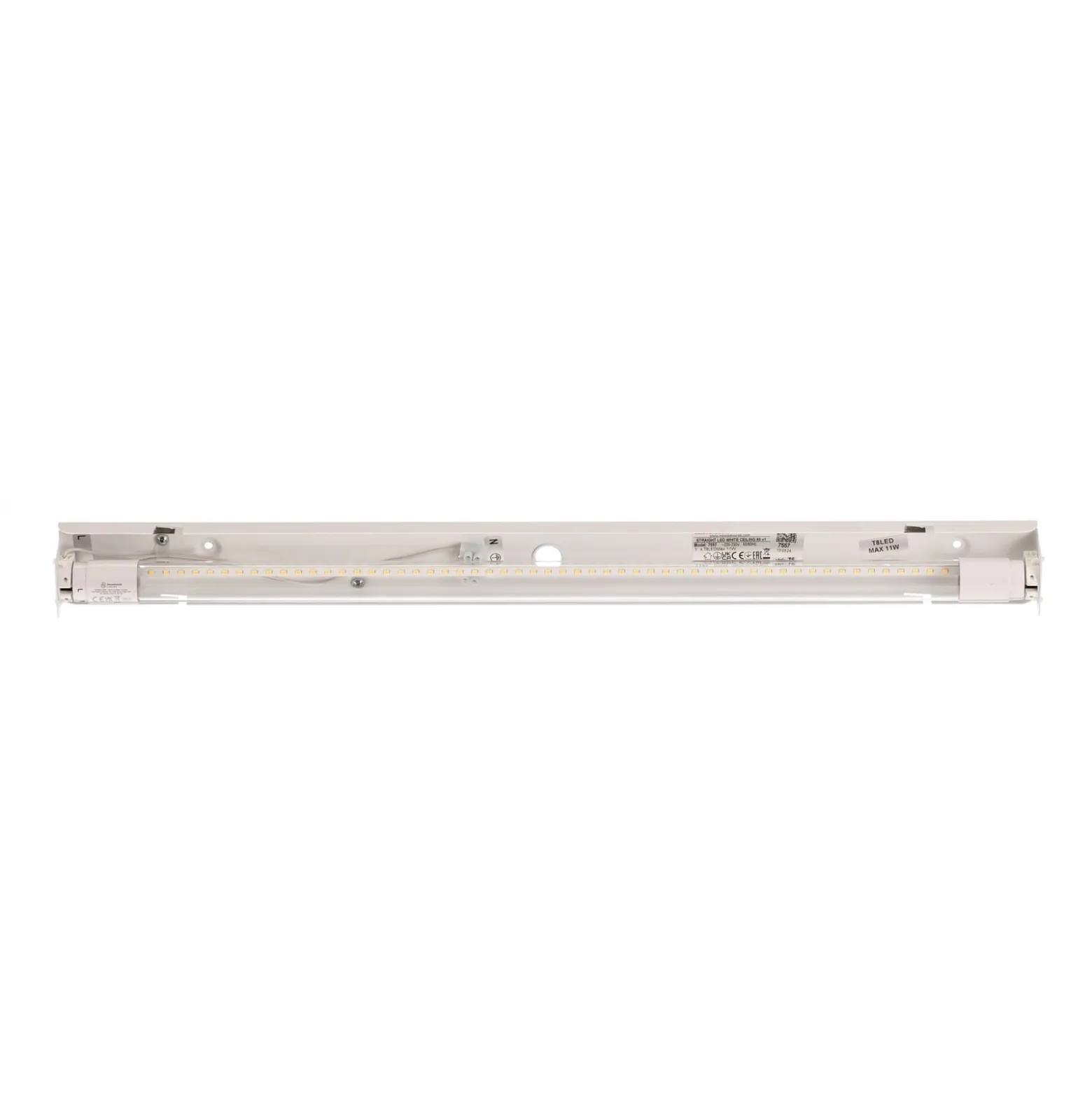 Deckenlampe Straight weiß 62 cm