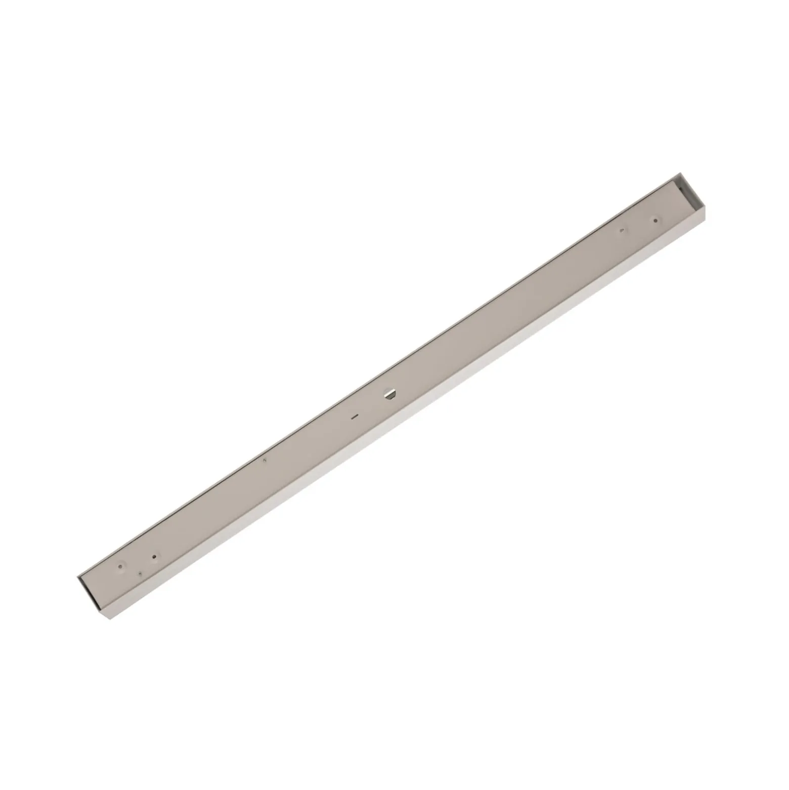 Deckenlampe Straight, weiß, 92 cm, Metall, Kunststoff