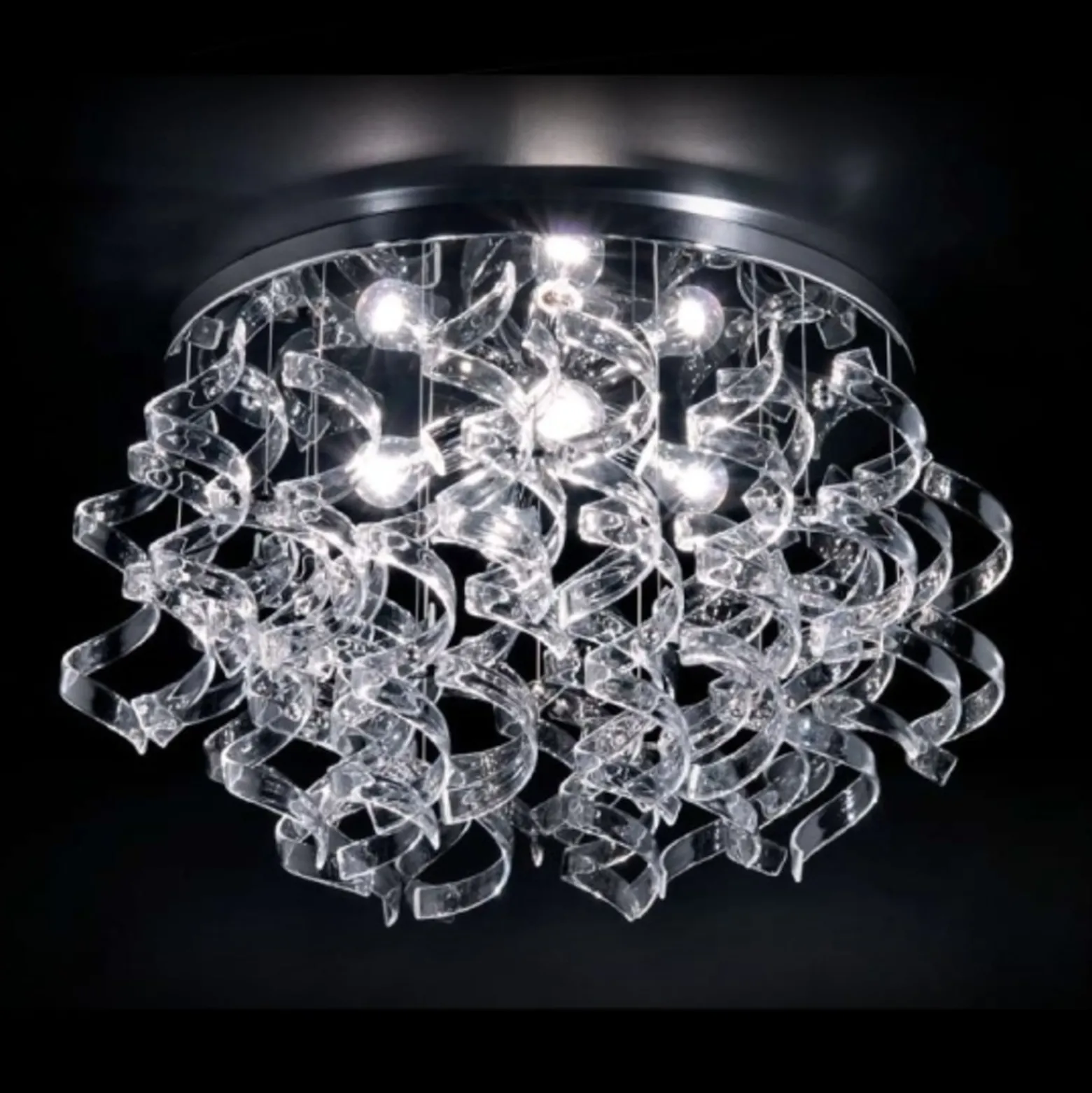Deckenleuchte Crystal, Ø 70 cm