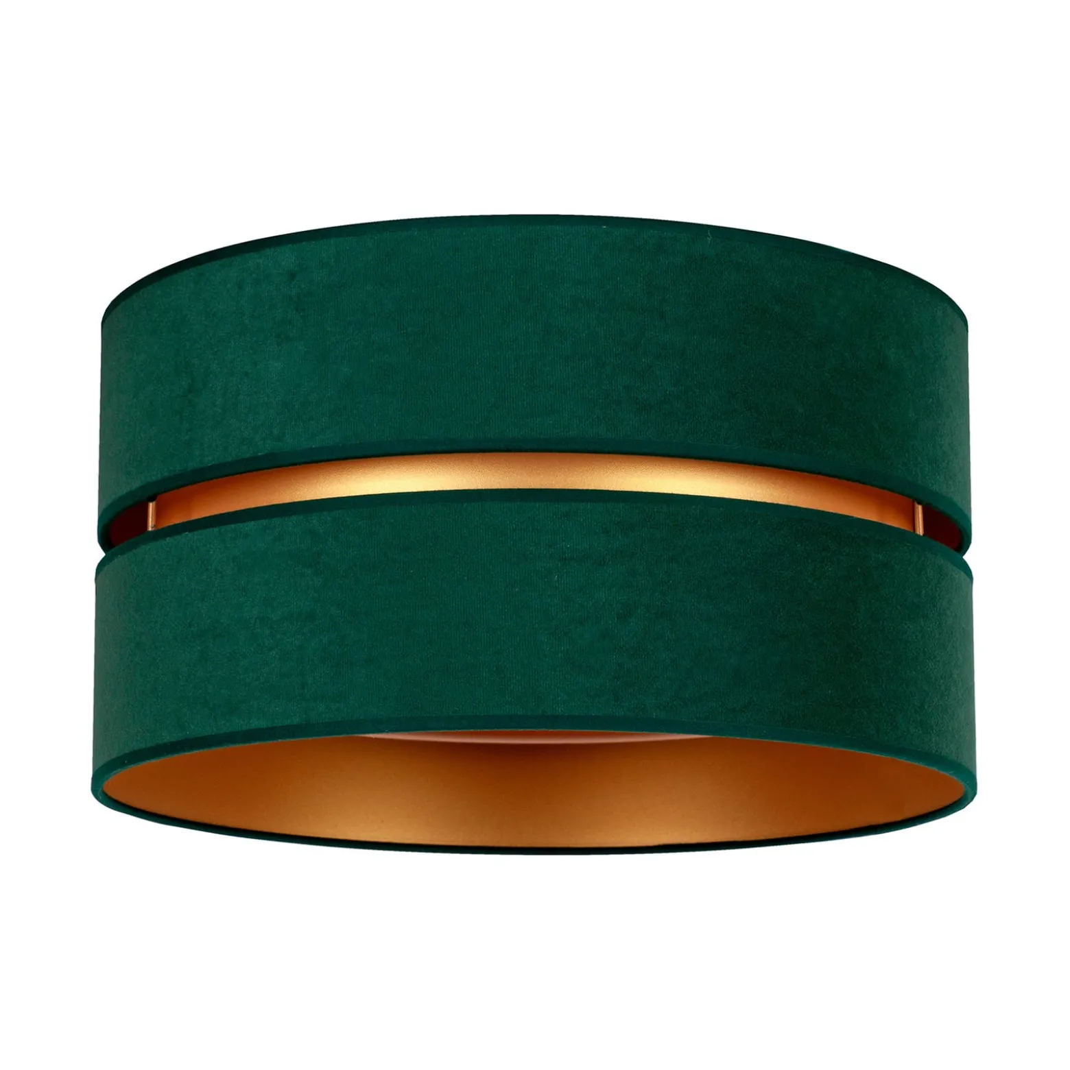 Deckenleuchte Duo, grün/gold Ø 60 cm, 1-flammig