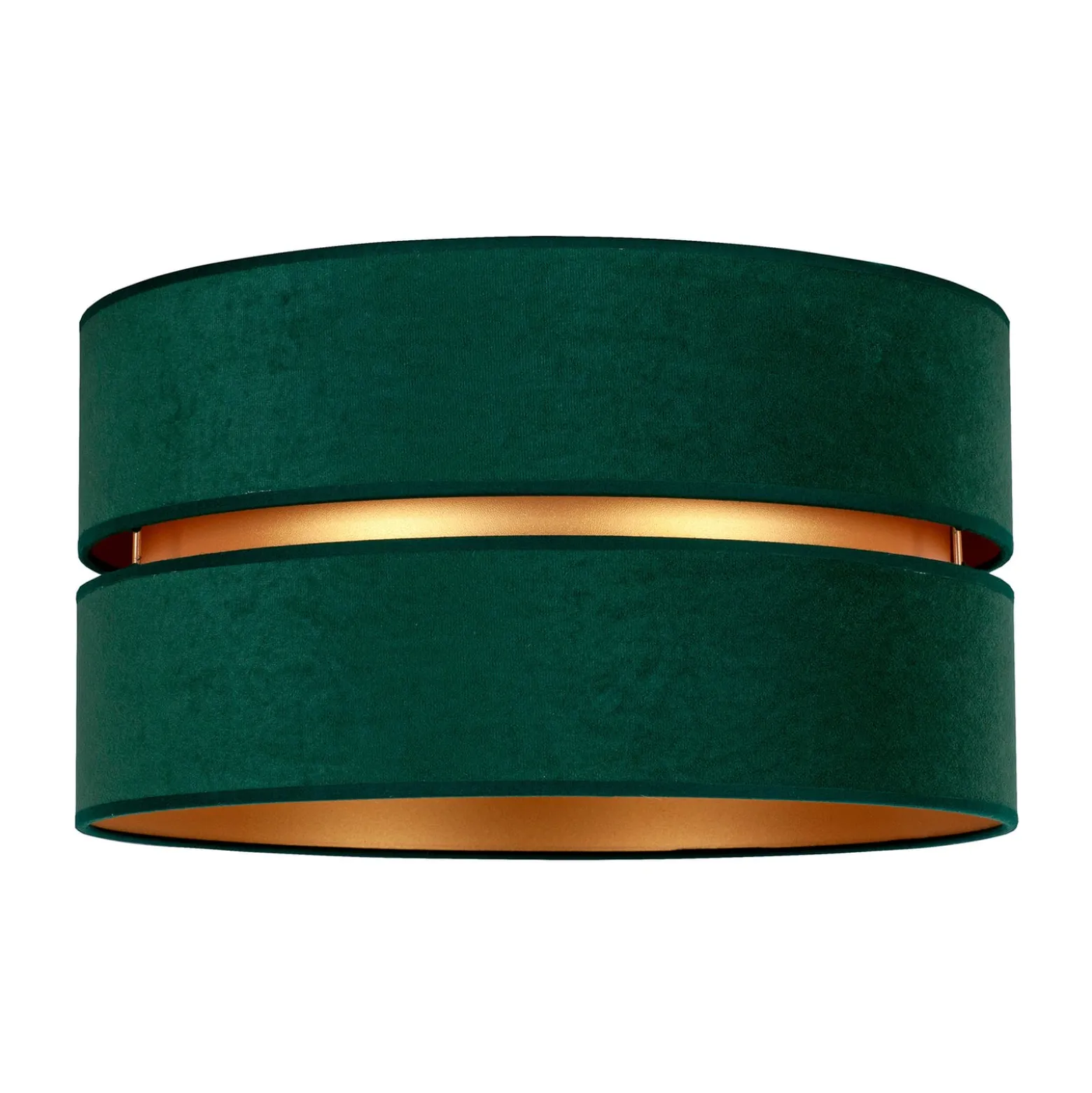 Deckenleuchte Duo, grün/gold Ø 60 cm, 1-flammig