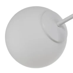 Deckenleuchte Pregos 4, vierflammig, weiß