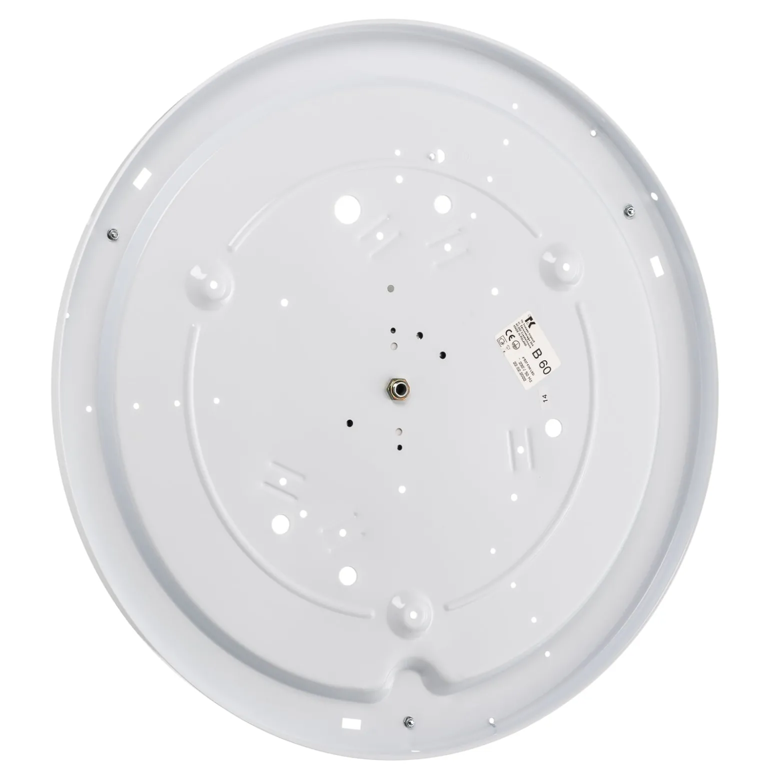 Deckenleuchte Rondo, dunkelgrau Ø 60cm