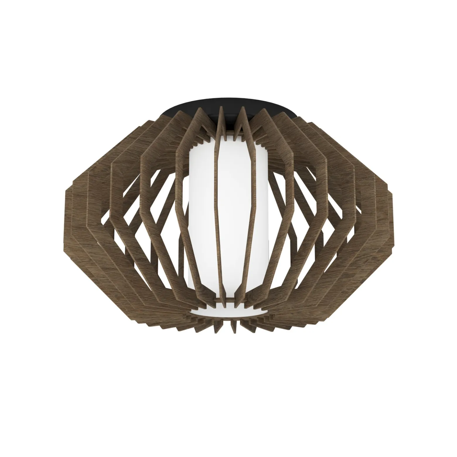 Deckenleuchte Rusticaria mit Holzstreben