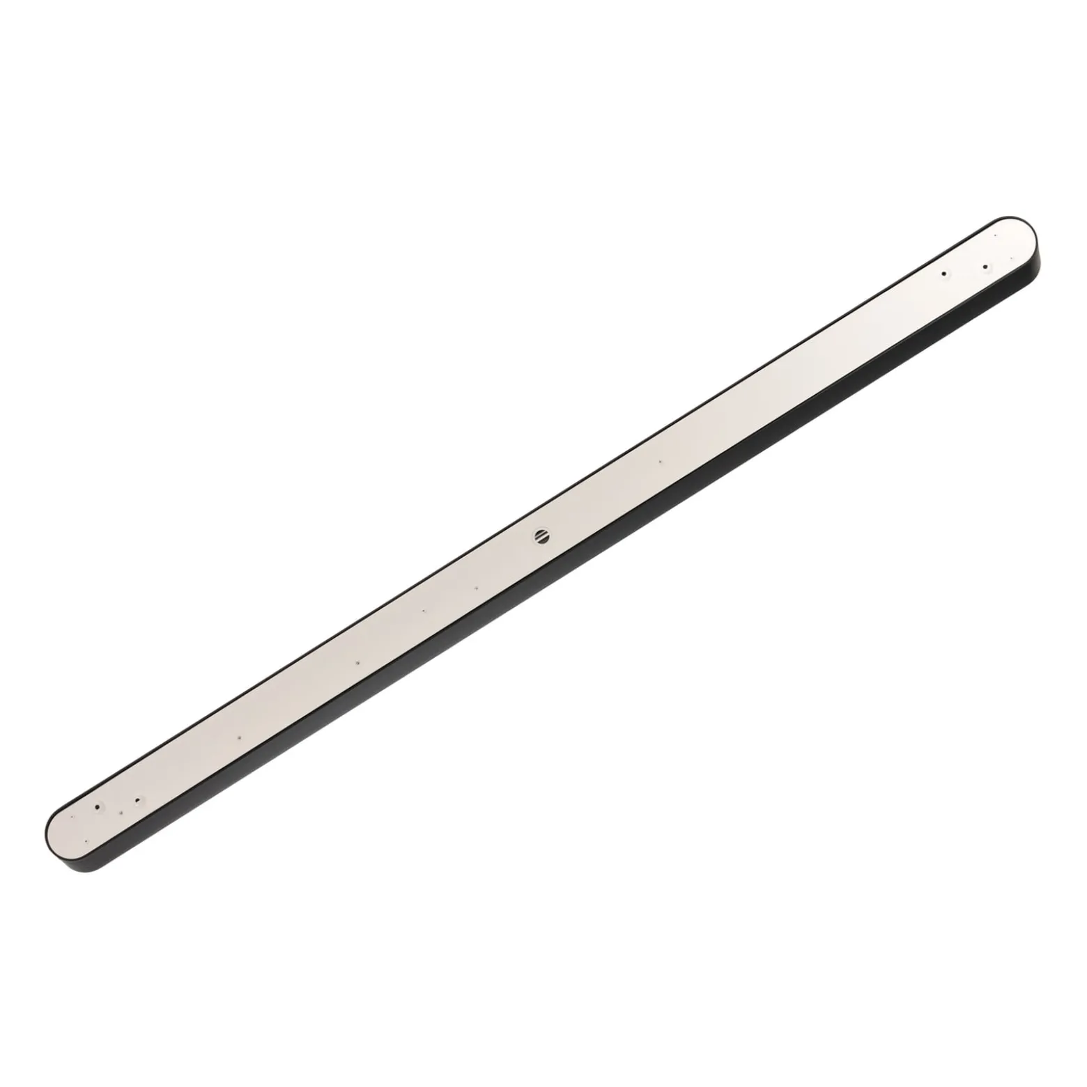 Deckenleuchte Soft, 125 x 6 cm, graphit, Aluminium, G13
