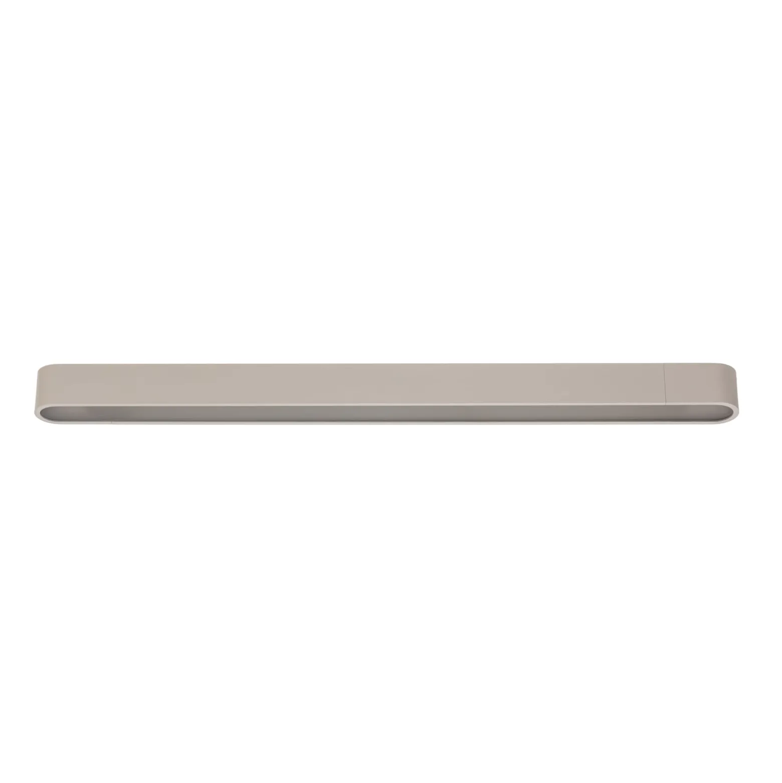 Deckenleuchte Soft, 95 x 6 cm, weiß, Aluminium, G13