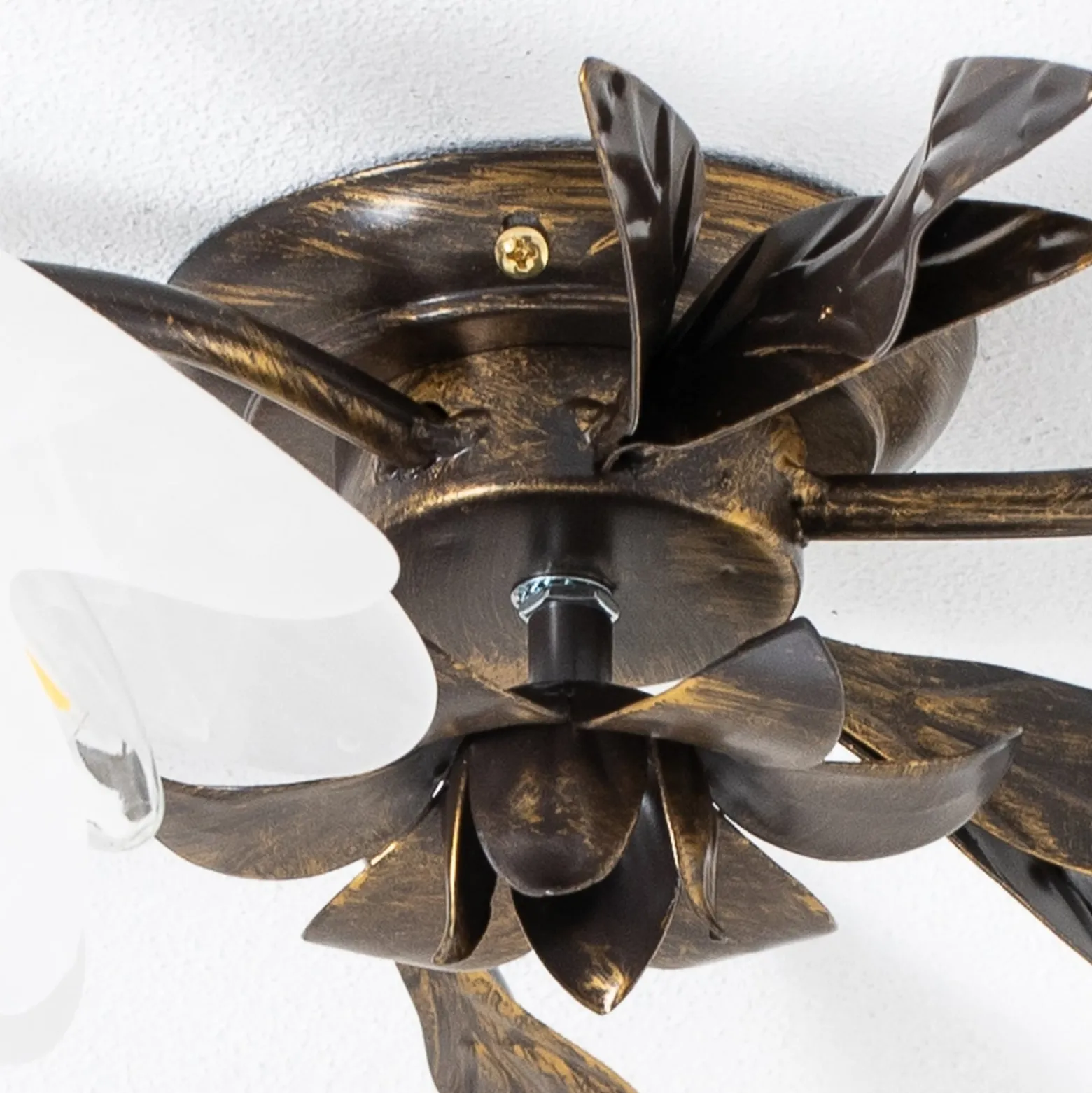 Deckenleuchte Sonia dreiflammig, bronze