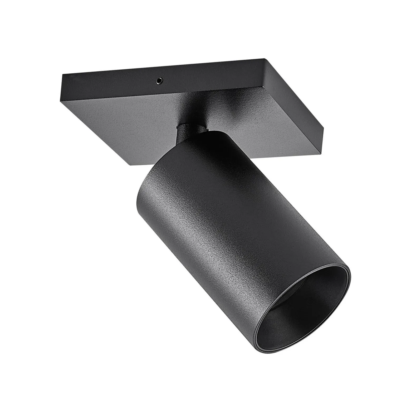 Deckenspot CAN TILT, schwarz, 11 x 9 cm, 1-flg., Metall GU10