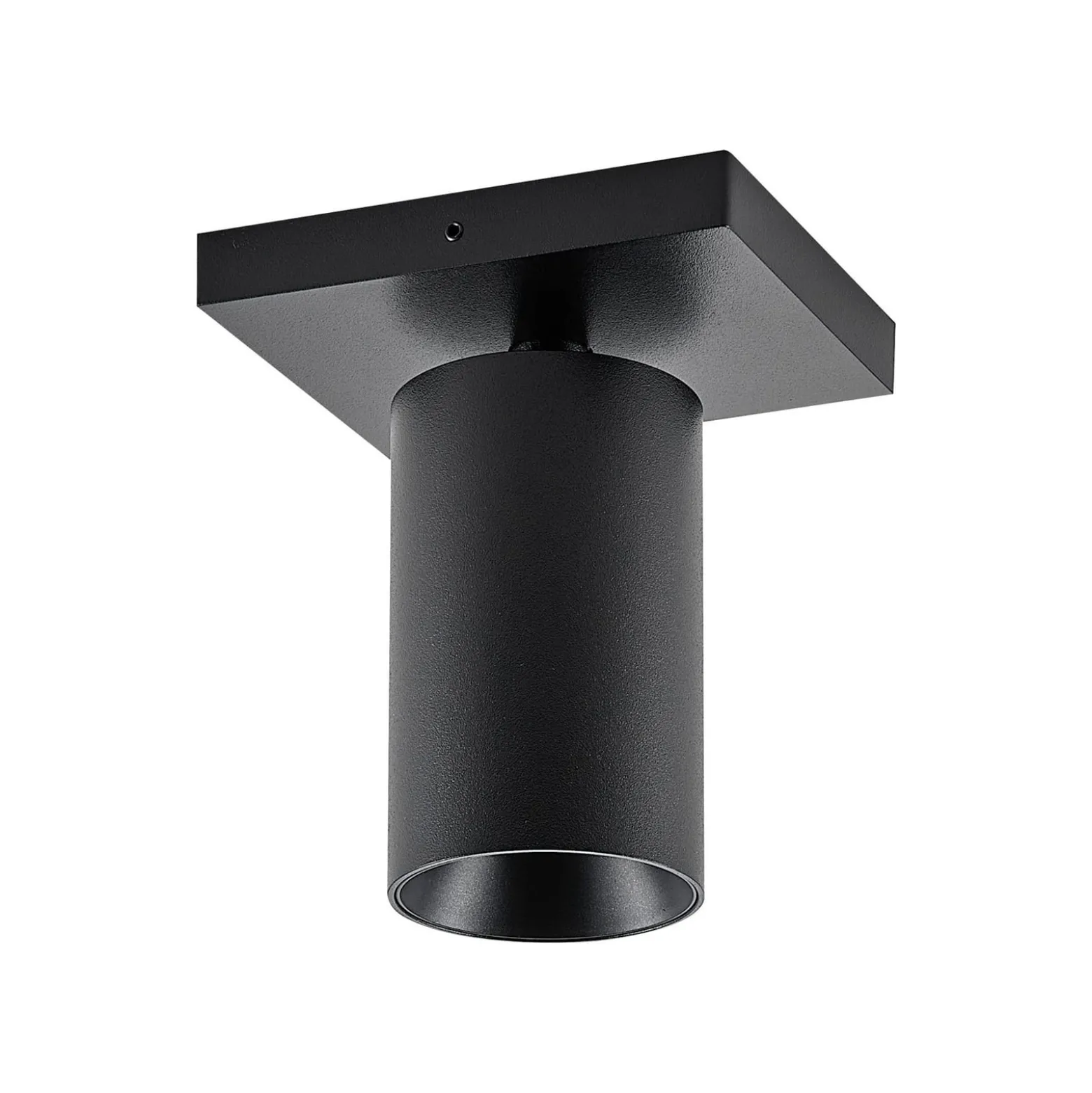Deckenspot CAN TILT, schwarz, 11 x 9 cm, 1-flg., Metall GU10