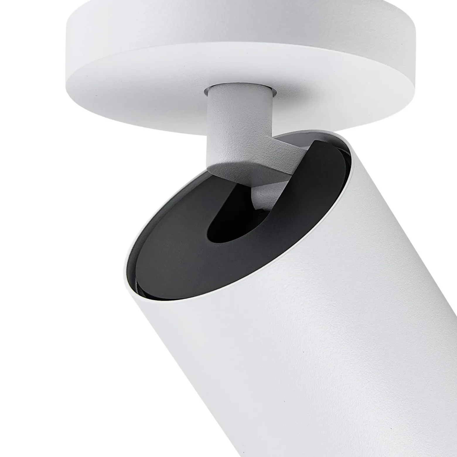 Deckenspot CAN TILT, weiß, Ø 8 cm, 1-flammig, Metall, GU10