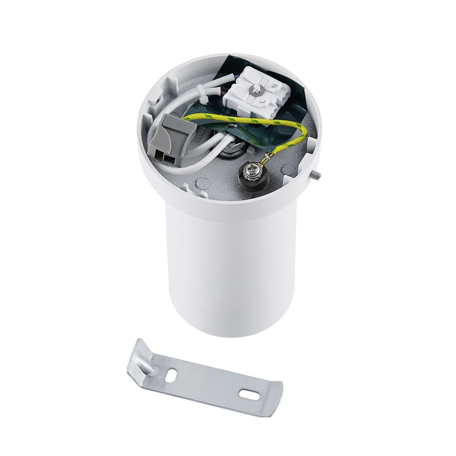 Deckenspot CAN TILT, weiß, Ø 8 cm, 1-flammig, Metall, GU10