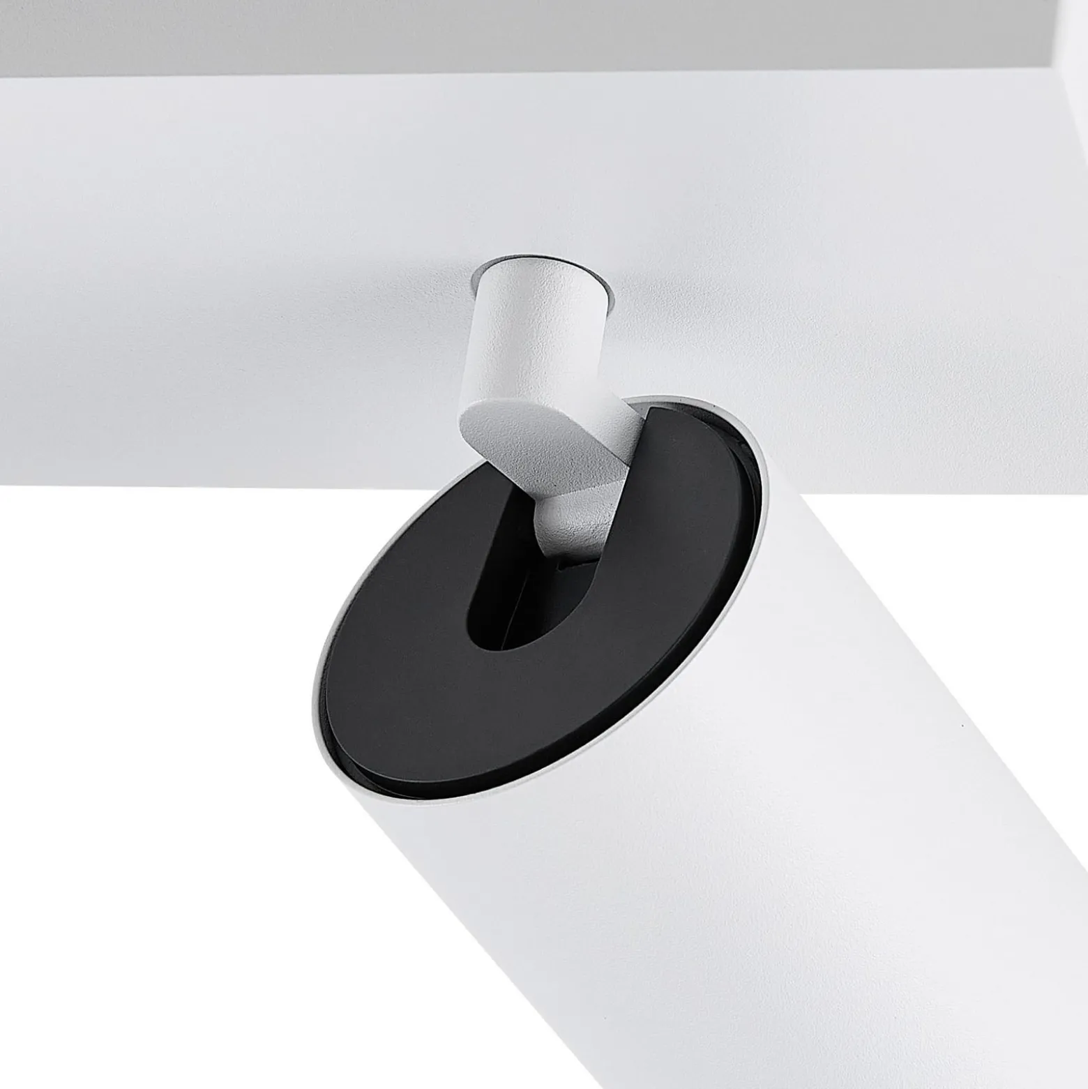 Deckenspot CAN TILT, weiß, 31 x 9 cm, 2-flammig, Metall GU10
