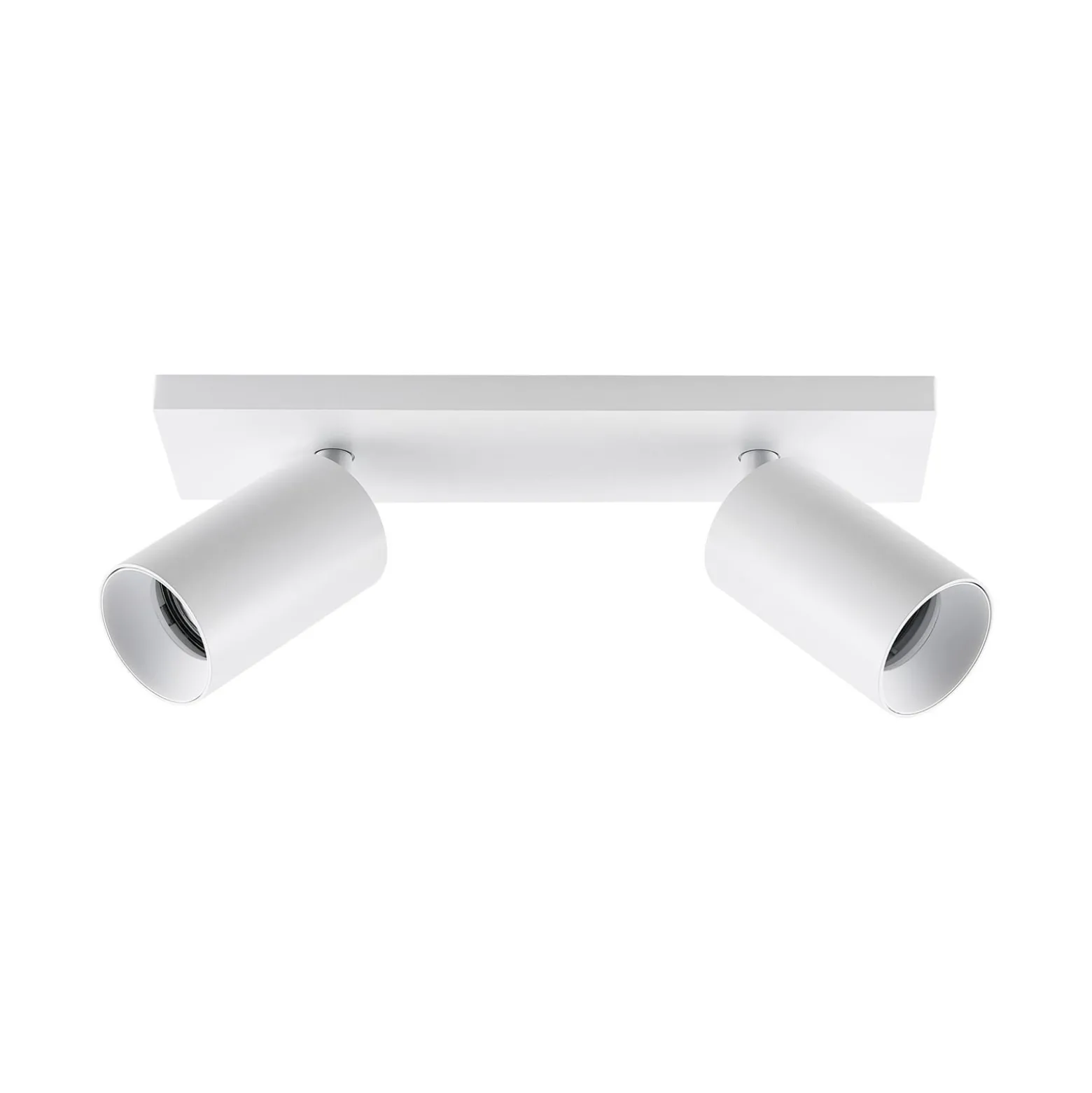 Deckenspot CAN TILT, weiß, 31 x 9 cm, 2-flammig, Metall GU10