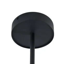 Deckenspot Leda 3, anthrazit, 3-flammig, Stahl, Höhe 76 cm