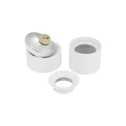 Deckenspot Oscar, weiß, Aluminium, Höhe 13,5 cm, GU10