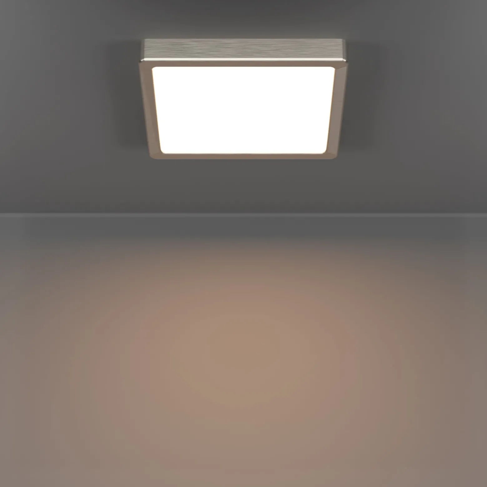 Deckenspot Southery 3-flammig creme-gold gebürstet