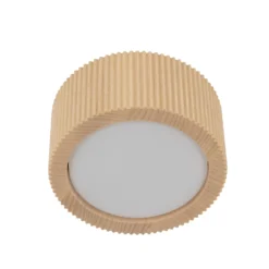 Deckenstrahler Eve, 4,5 cm hoch, GX53, Holz