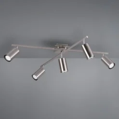 Deckenstrahler Marley nickel matt 5-flammig