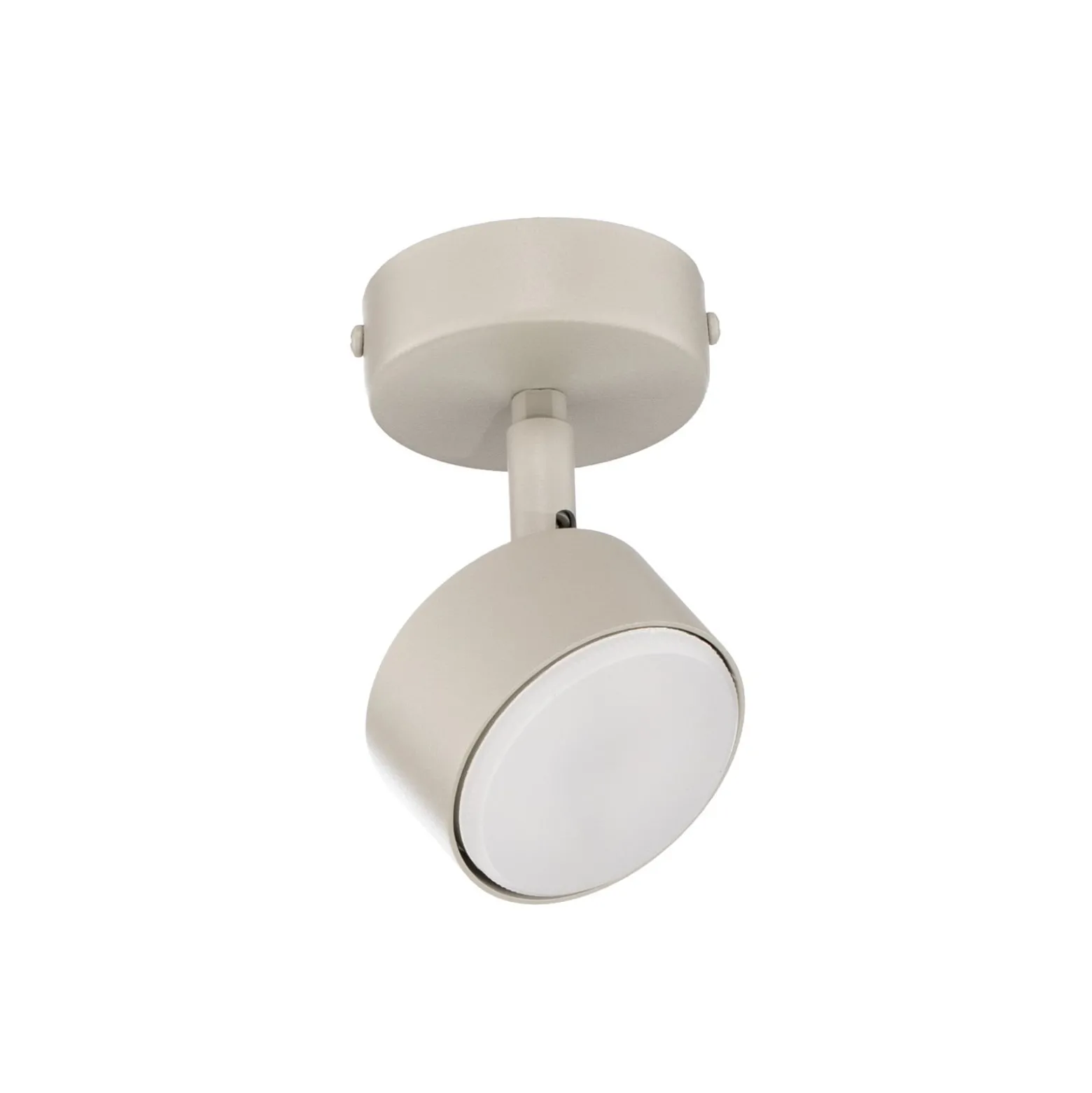 Deckenstrahler Nemo, 1-fl., grau-beige, beweglich, GX53