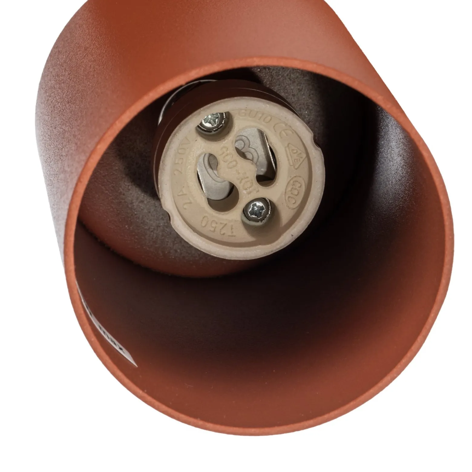 Deckenstrahler Zoom, 4-flammig, rot, Stahl, GU10