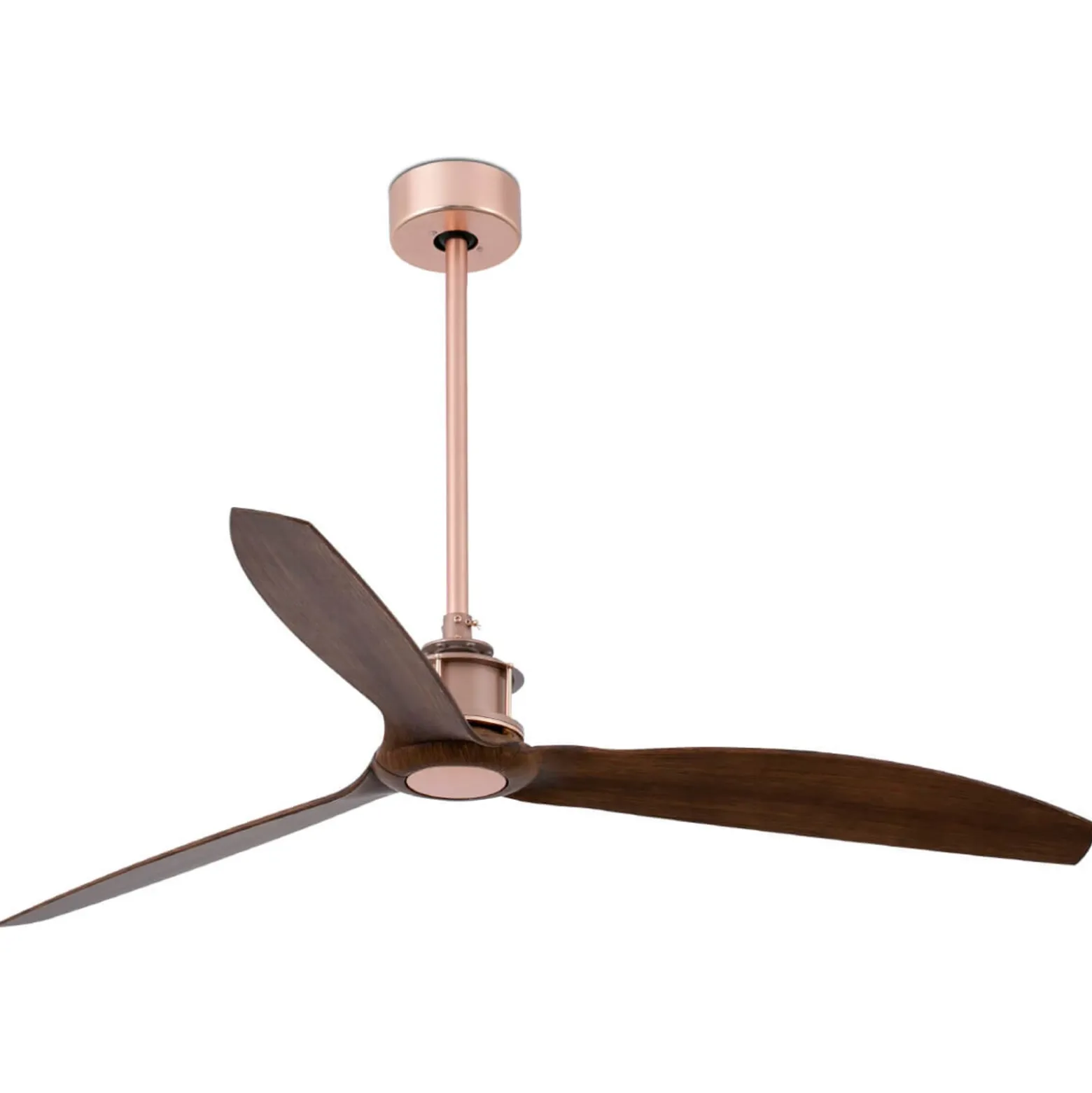 Deckenventilator Just Fan, Ø 128cm, kupfer walnuss