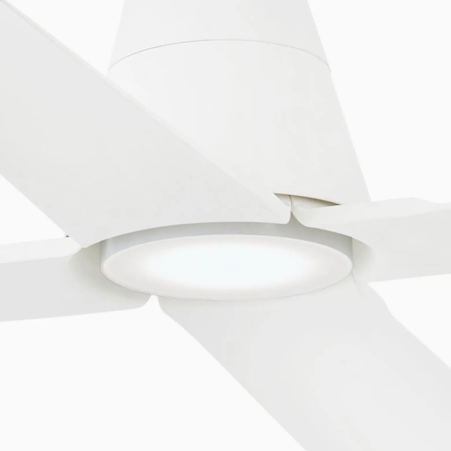 Deckenventilator Typhoon M LED-Leuchte IP44 weiß