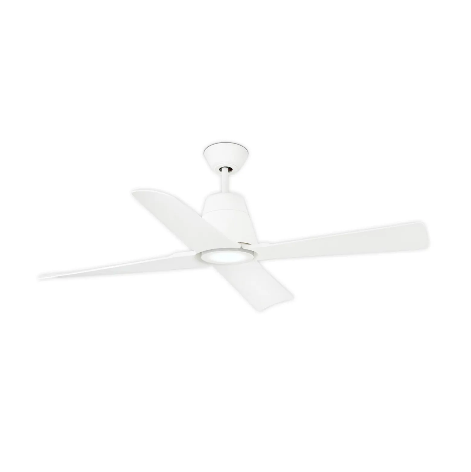 Deckenventilator Typhoon M LED-Leuchte IP44 weiß