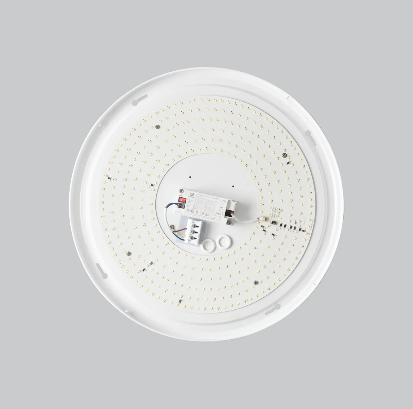 DOTLUX LED-Deckenleuchte LUNA, weiß, Ø 49 cm, 33 W, CCT IP44
